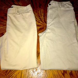 Bundle Khaki Rafealla size 6 -2 pair